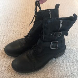 Lucky Brand combat boots